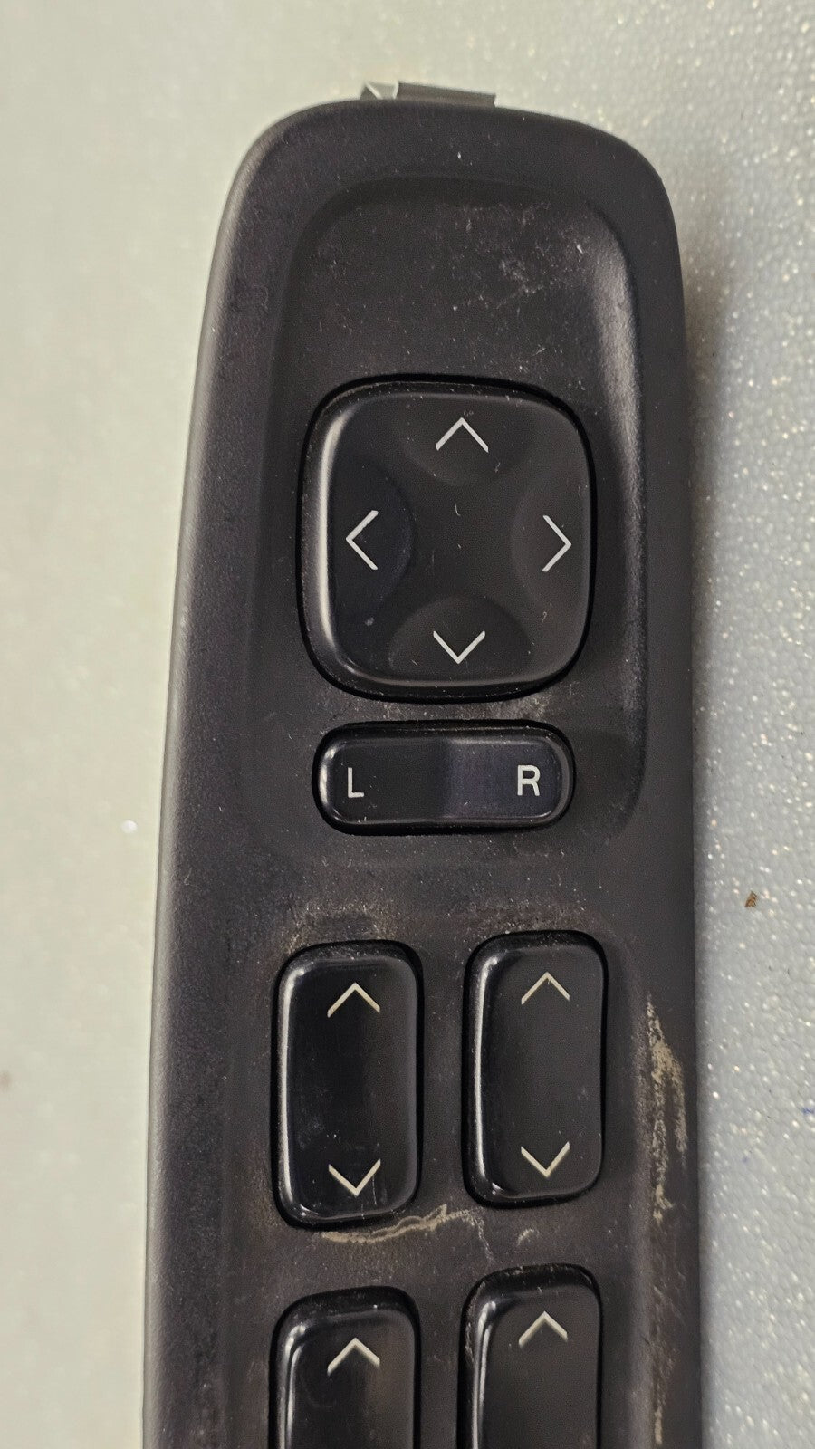 98-04 Deville Seville Left Driver Master Window Door Power Switch Assembly Black