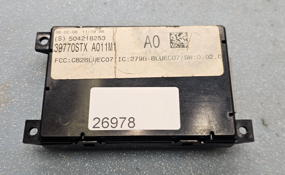 🔥2010-2013 ACURA MDX BLUETOOTH CONTROL MODULE HFT HFL FREE LINK UNIT ASSEMBLY