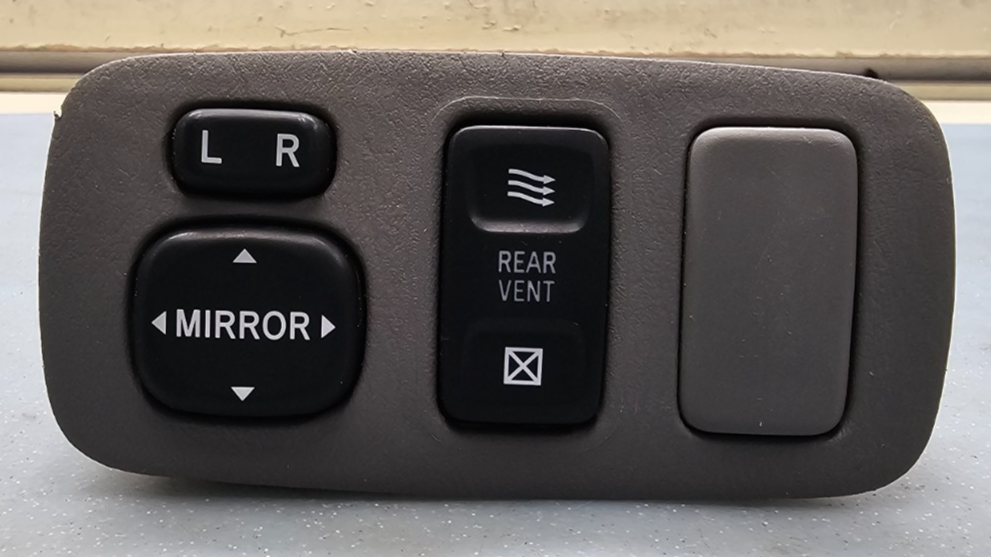 🔥04-16 Sienna Yaris Sequoia Scion tC Dash Mirror Control Switch Assembly Tan