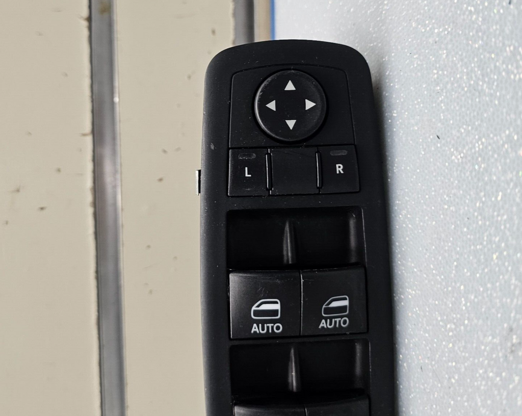 🔥12-16 Grand Caravan Town Country Master Left Driver Window Switch BLACK WS29