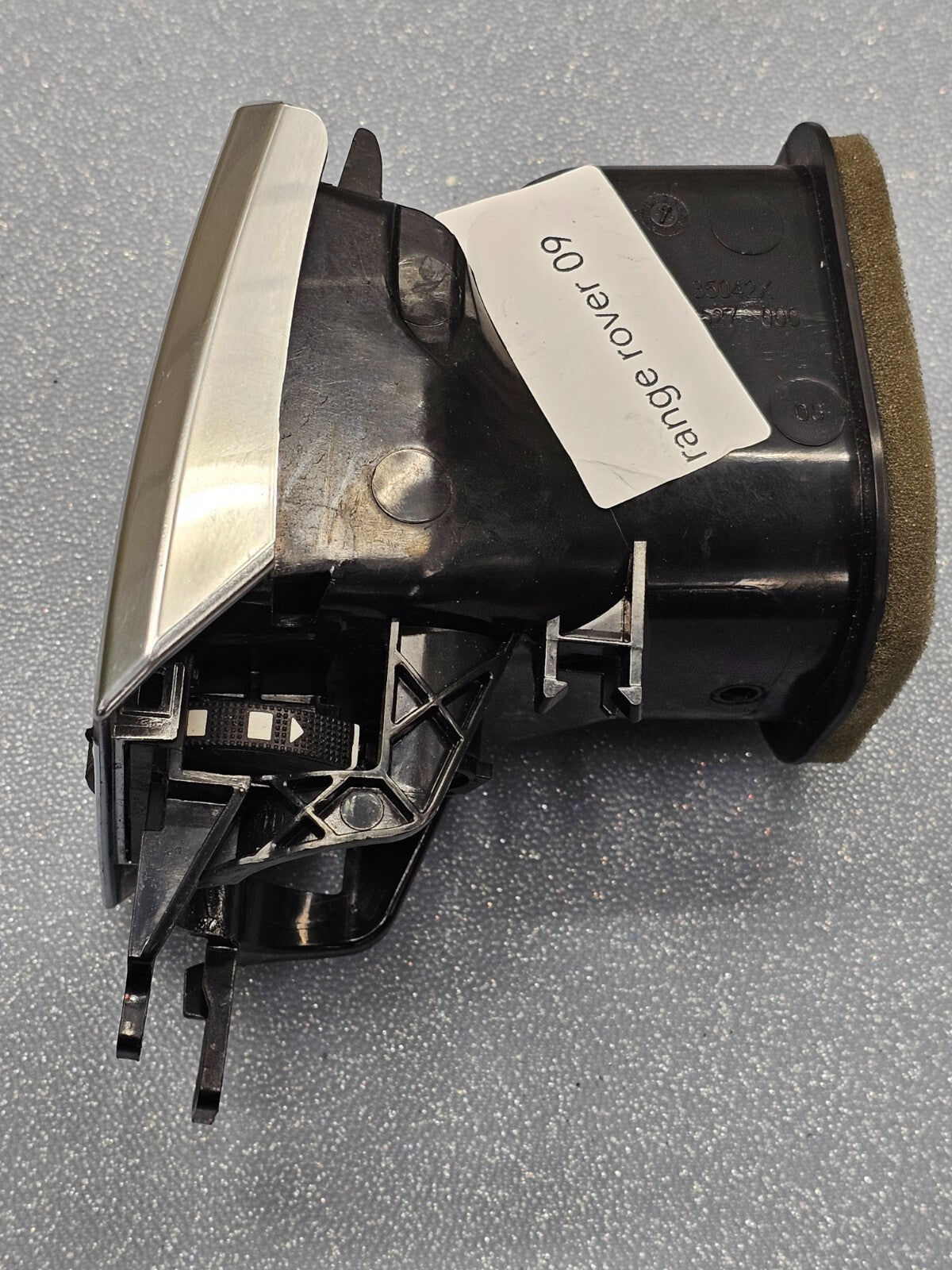06-09 Range Rover Sport Dash Left Driver AC Air Vent Heater Conditioning SILVER