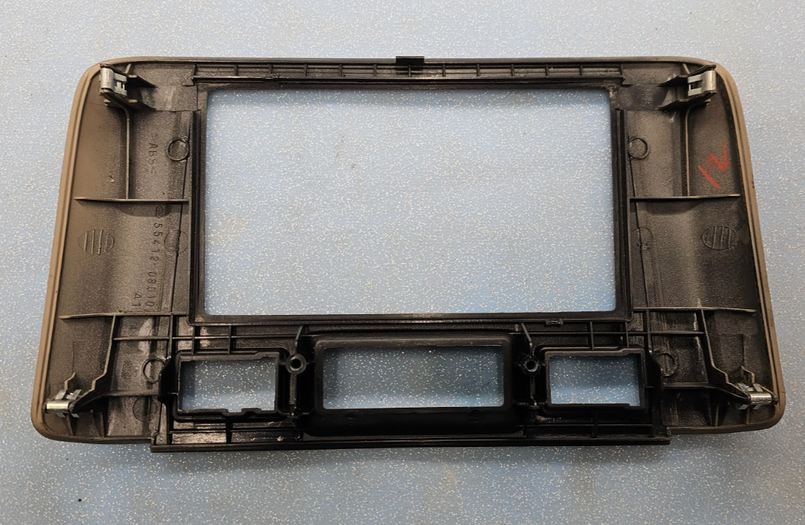🔥1998-2003 TOYOTA SIENNA Front Dashboard Radio Surround Trim Panel Cover TAN