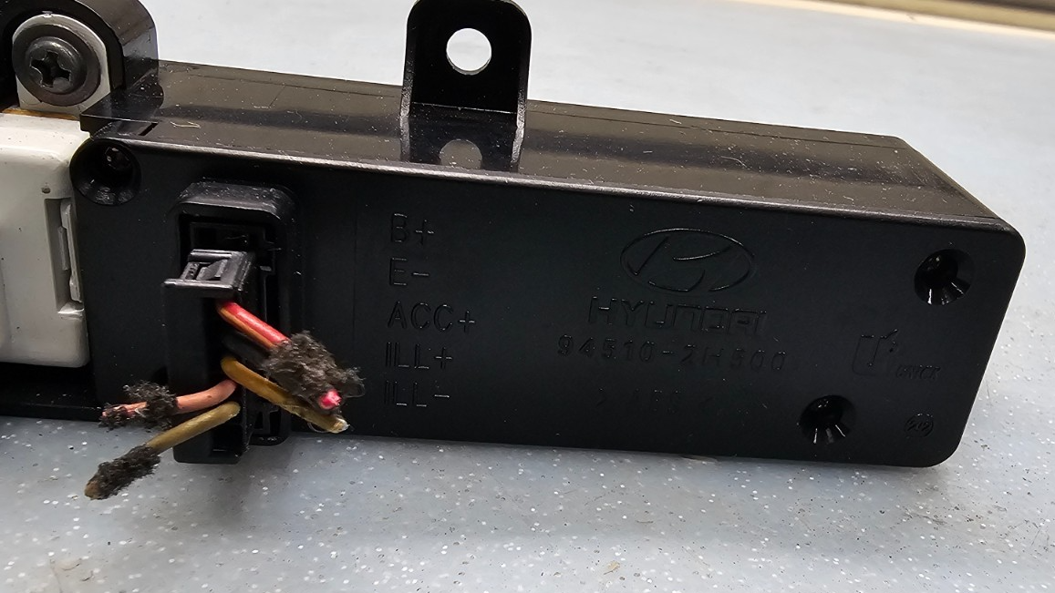 🔥2006-2010 Hyundai Elantra Dash Digital Clock Time Display Assembly OEM