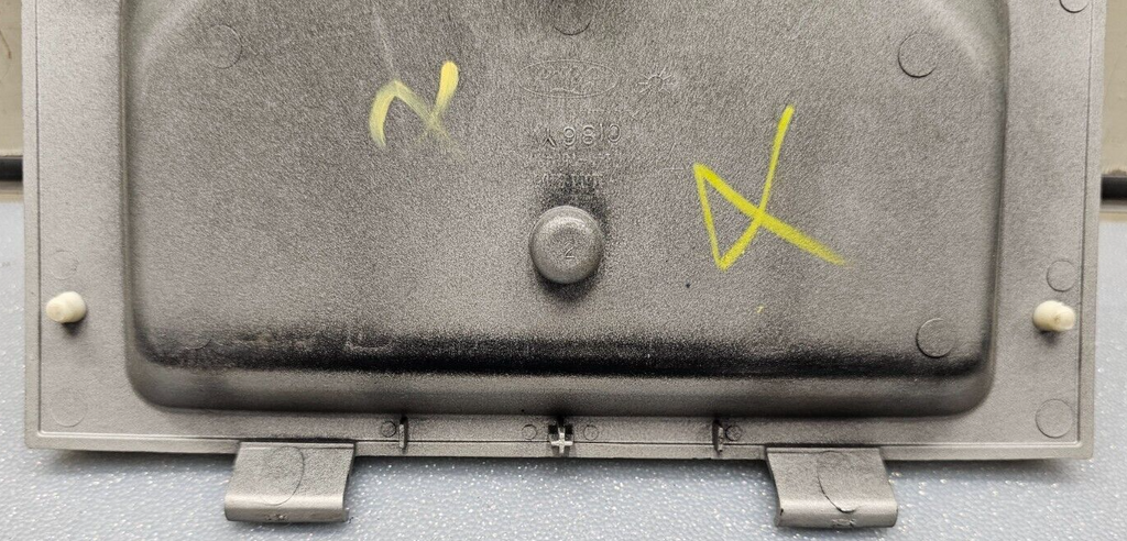 🔥2007-2010 Ford Edge Center Dash Storage Cover Panel Insert Top Tray Silver