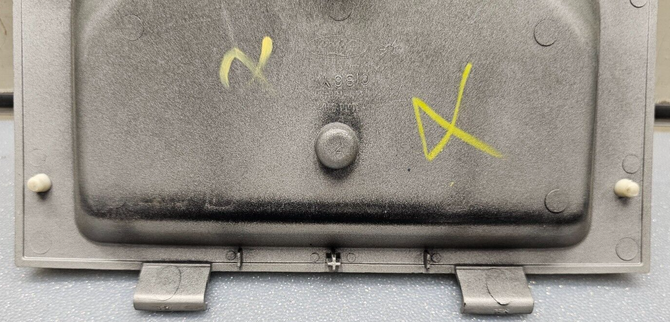 🔥2007-2010 Ford Edge Center Dash Storage Cover Panel Insert Top Tray Silver