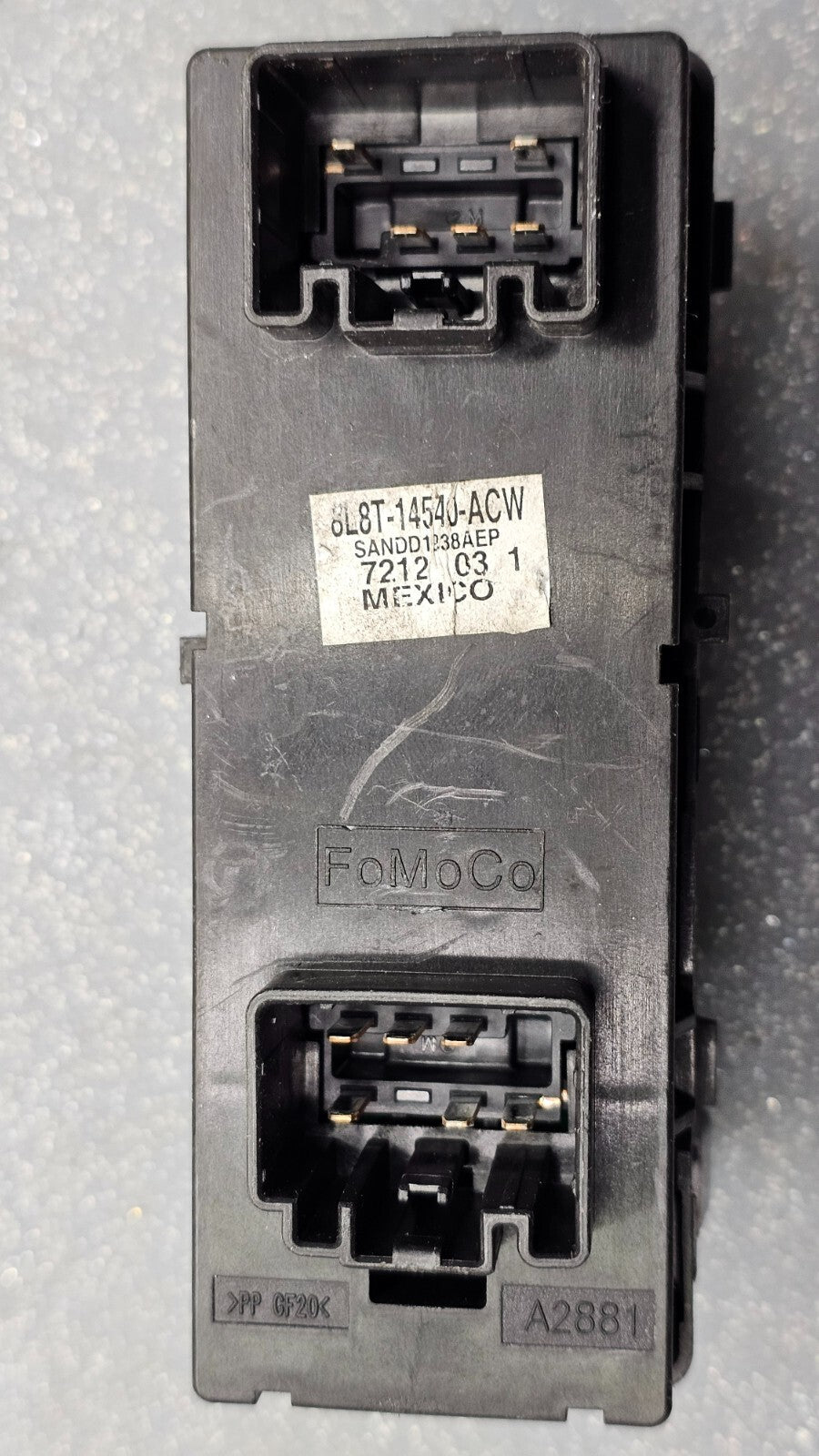 🔥08-12 Escape Focus Left Driver  Master Power Window Door  Power switch  Black
