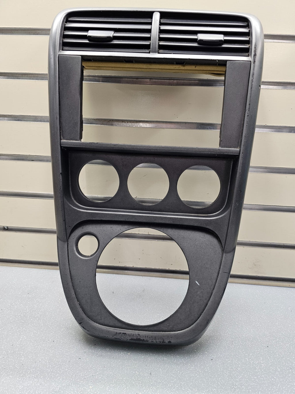 🔥03-06 Honda Element Center Dash Radio Surround Bezel Trim Panel Climate Black