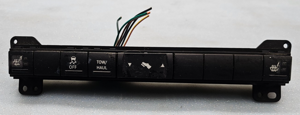 🔥04-07 Grand Cherokee Commander Traction Switch TCS OFF Panel Assembly Black