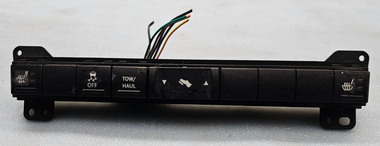 🔥04-07 Grand Cherokee Commander Traction Switch TCS OFF Panel Assembly Black