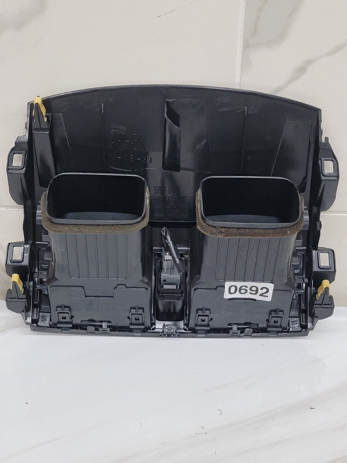 🔥09-11 Toyota COROLLA Center Dash BEZEL A/C Heater Air Vent Trim GRAY