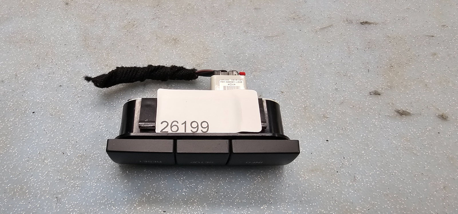 🔥06-17 Expedition Milan INFO SETUP RESET Dash Control Memory Switch BLACK