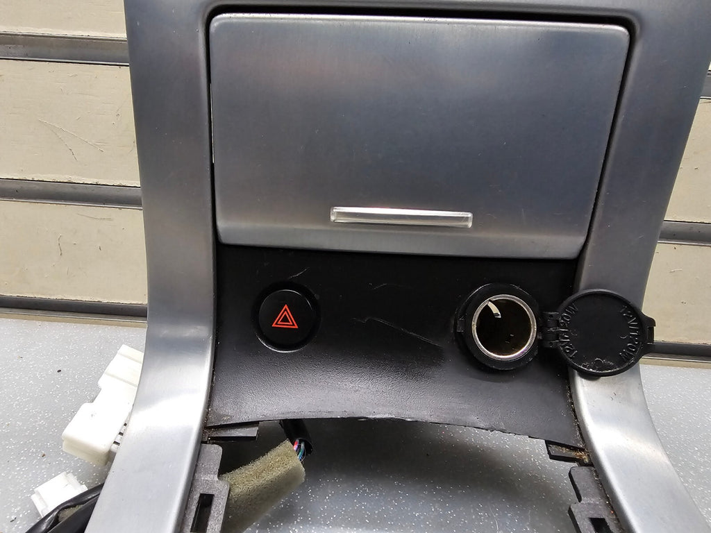 🔥07-08 Maxima Center Console Gear Shifter Trim Bezel Panel Indicator Silver