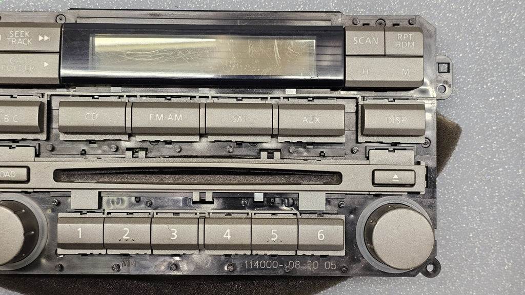 🔥04-07 NISSAN TITAN ARMADA FRONT DASH RADIO DASH PANEL TRIM CLIMATE CONTROL