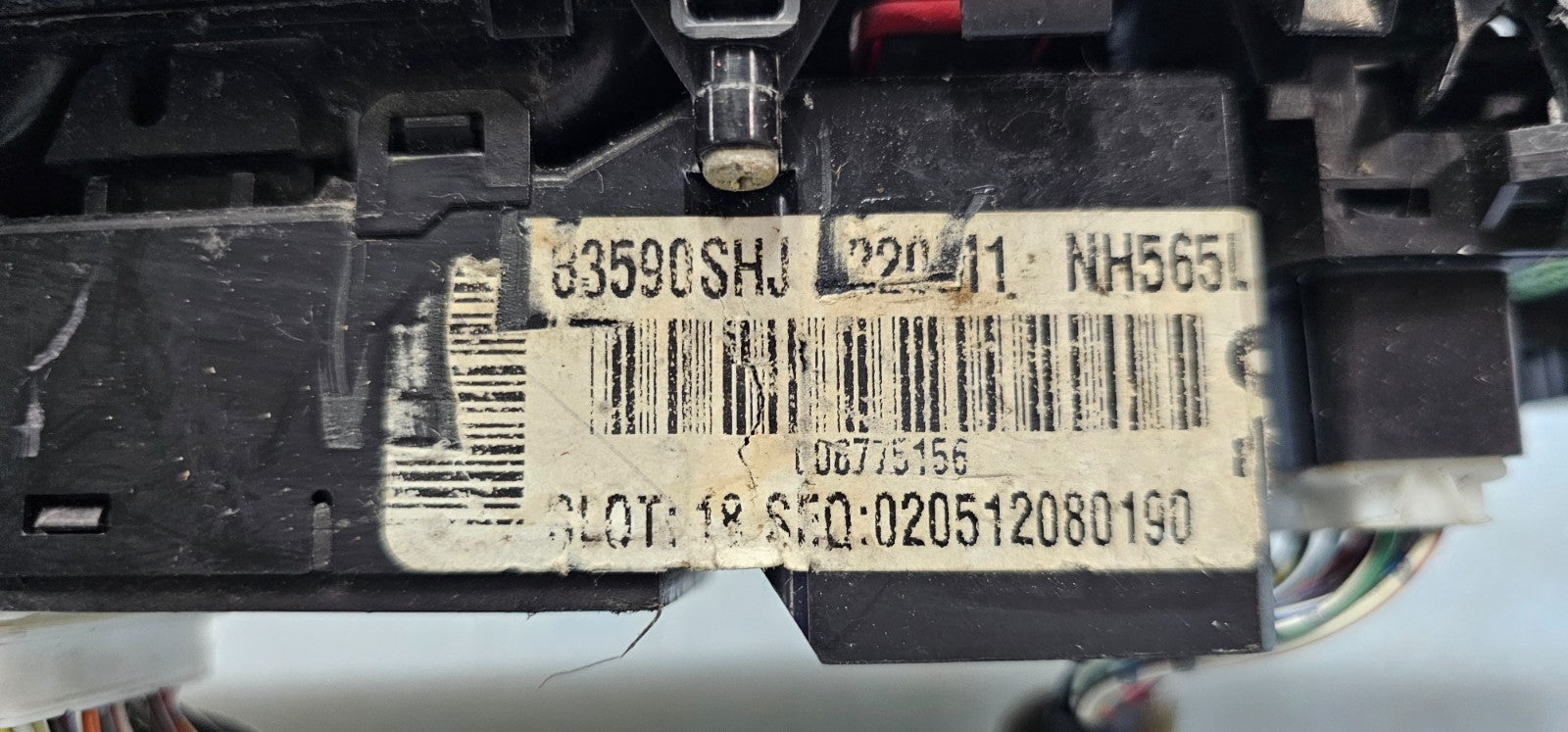 🔥05-10 Honda Odyssey Left Driver Door Power Window Switch LH Push Pull Silver