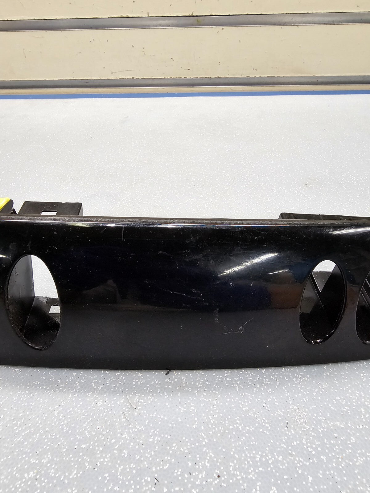 04-10 Toyota Sienna Dash Left Hazard Defrost Light Door Switch Trim Bezel Black