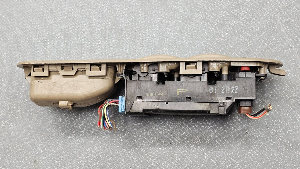 🔥99-04 Odyssey Front Left Driver Door Master Window Switch Bezel Assembly Tan