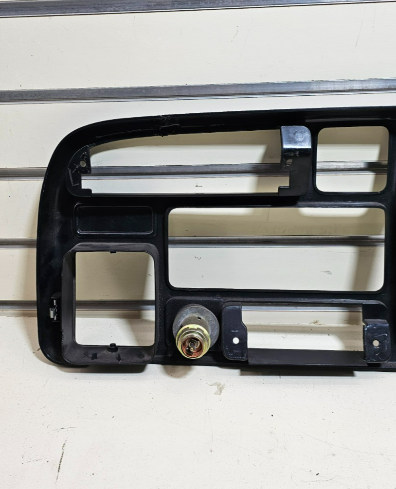 🔥94-97 Dodge Ram Dash Instrument Speedometer Cluster Trim Bezel Panel Black