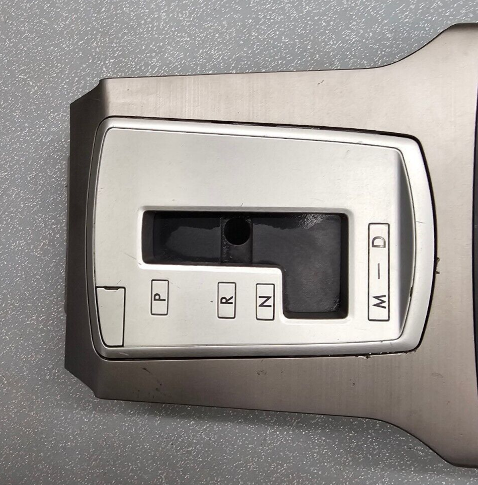 🔥10-14 Legacy Outback Gear Shifter Trim Bezel Console Selector Gray/Silver