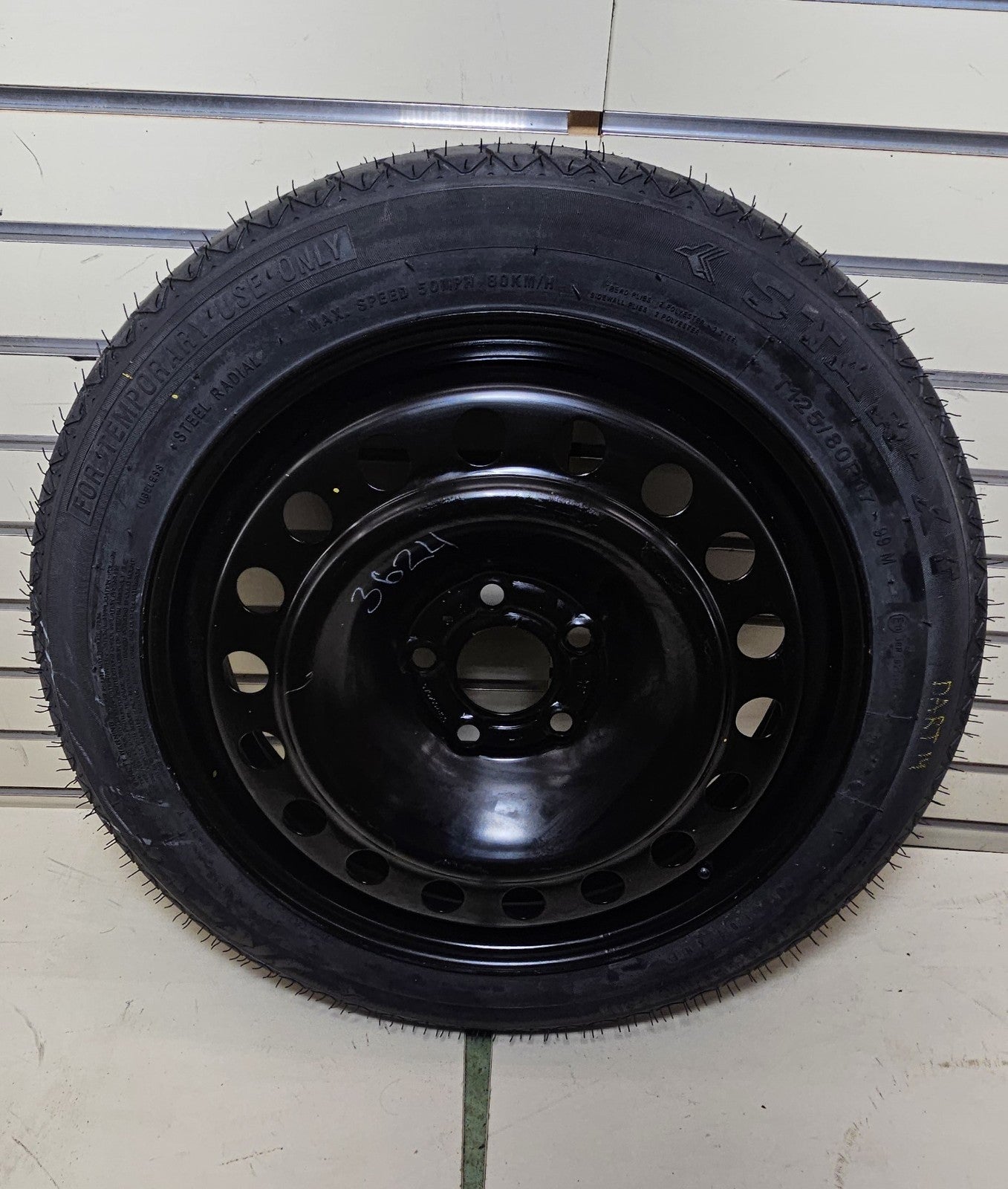 🔥13-16 DODGE DART 17" COMPACT SPARE TIRE RIM WHEEL Emergency Donut OEM