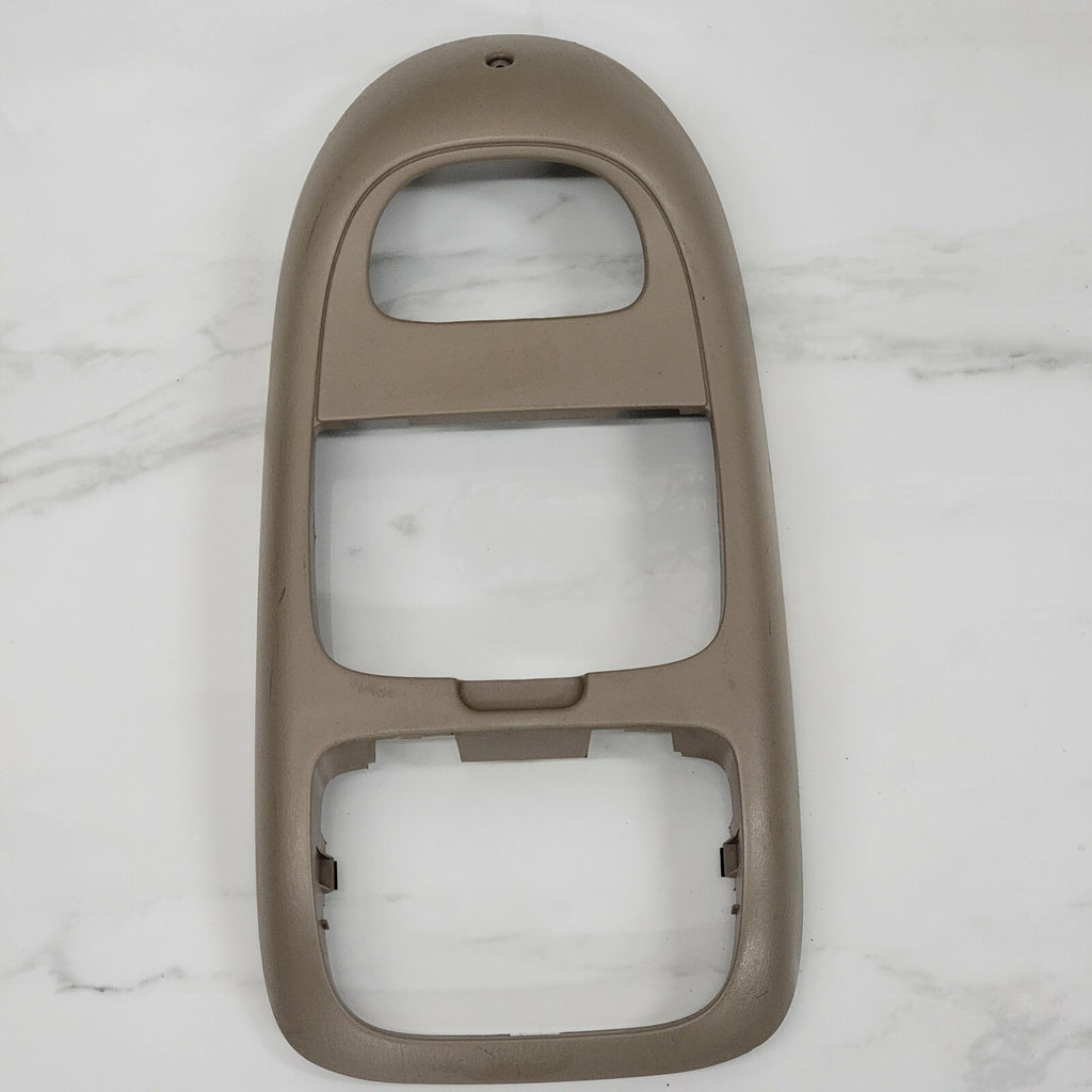 🔥97-03 Ford F150 EXPEDITION Overhead Console DOME Comp STORAGE Frame LT TAN 08