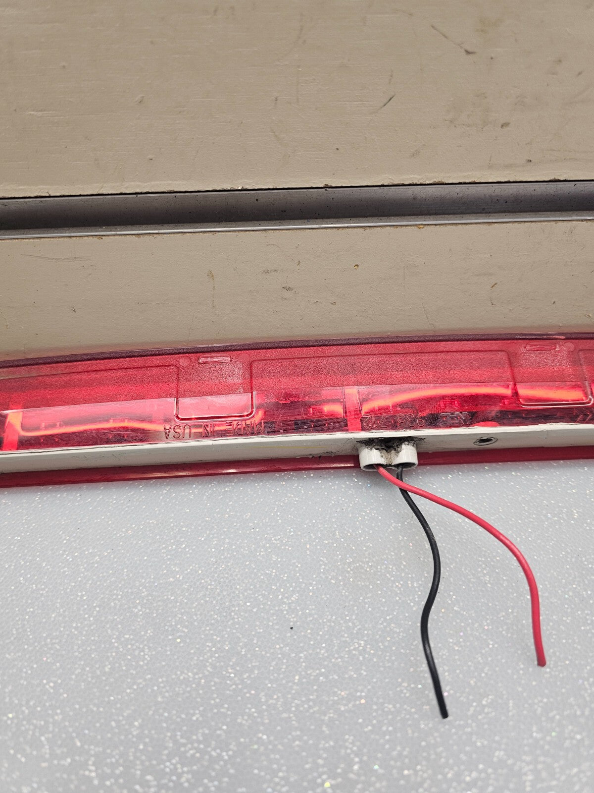 🔥03-14 Nissan Altima/Maxima Rear Spoiler Mounted LED 3rd Third Brake Light OEM