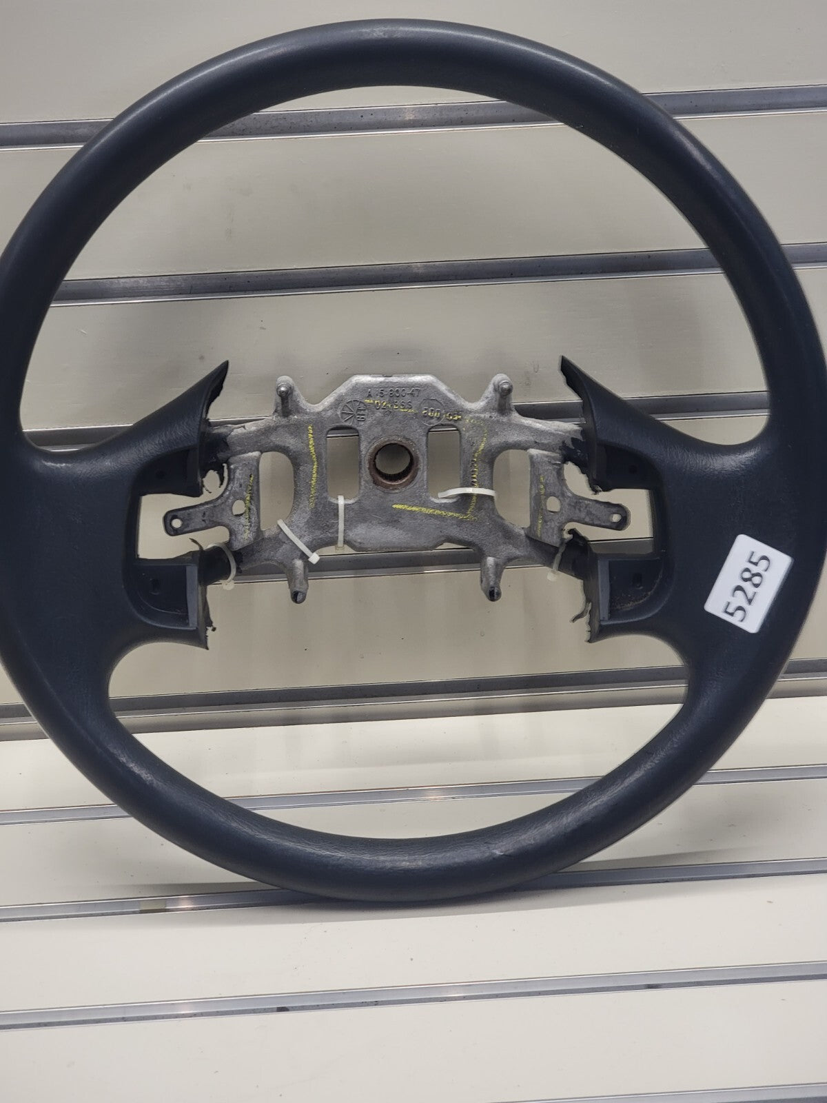 🔥1997-2003 Ford F-150 Leather Steering Wheel Cruise Dash Black