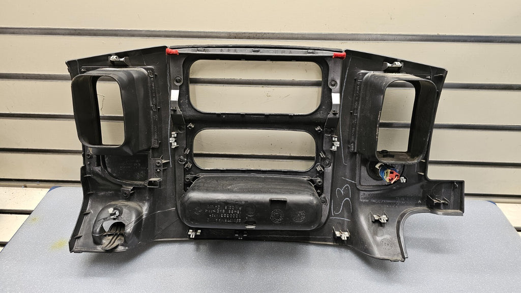 🔥02-05 Dodge RAM Dash RADIO Audio Stereo Bezel Climate Trim Panel Black B10