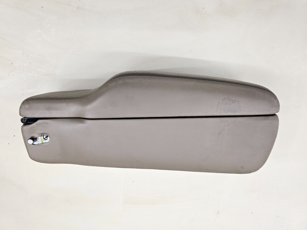 🔥95-03 Buick Park Avenue Front Center Console Arm Rest Lid Storage Leather Tan
