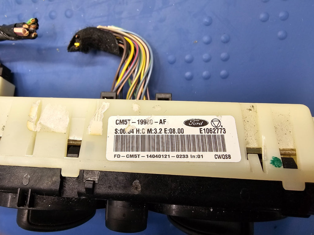 🔥12-14 FORD FOCUS A/C HEATER CLIMATE CONTROL Dash Heater Temperature PANEL