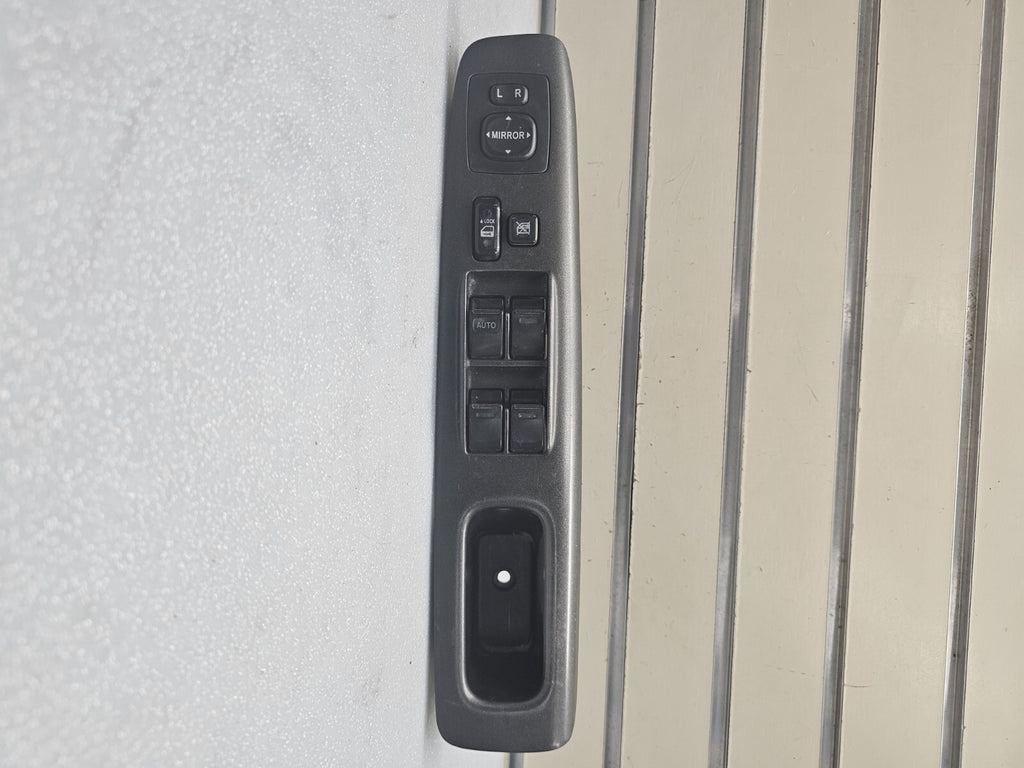 02-06 Toyota Camry Front Left Driver Master Power Window Switch Assembly Black
