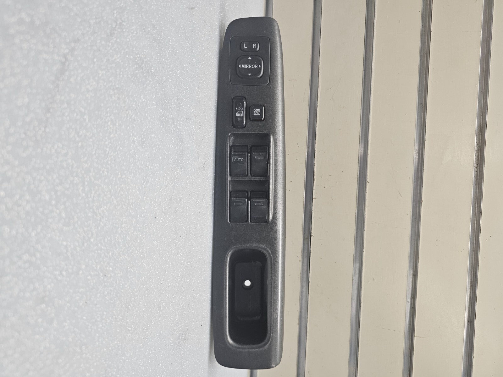 02-06 Toyota Camry Front Left Driver Master Power Window Switch Assembly Black