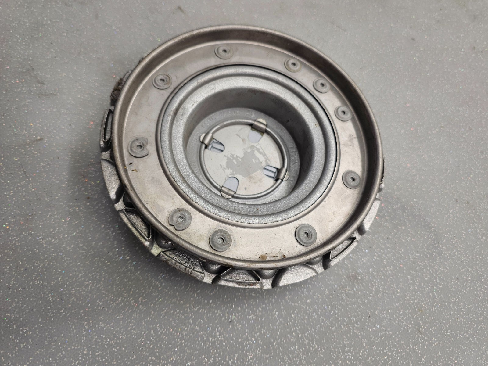 90-97 LINCOLN TOWN CAR FRONT REAR WHEEL TIRE COVER CENTER CAP HUB CAP SILVER OEM