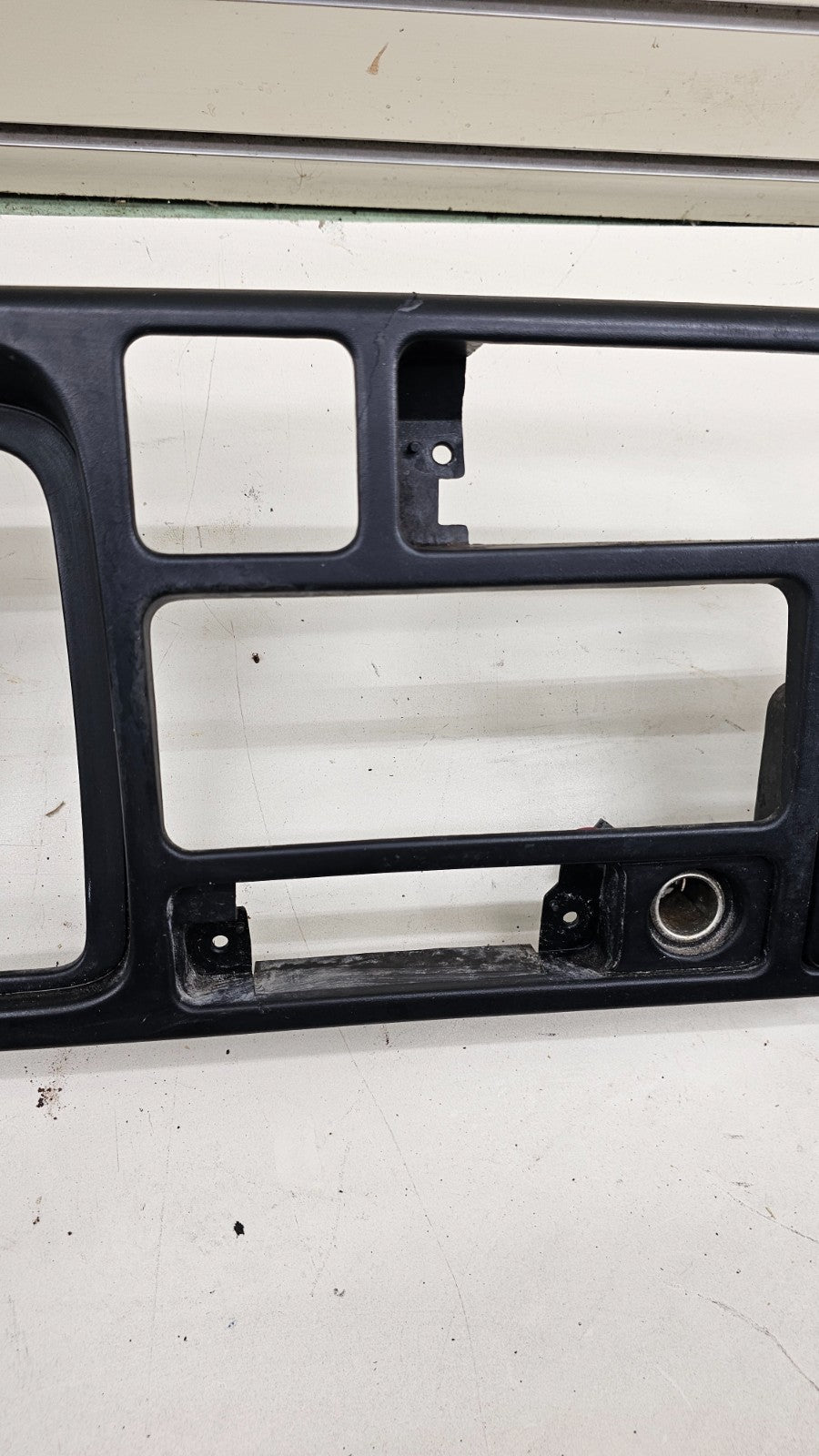 🔥94-97 Dodge Ram Dash Instrument Speedometer Cluster Trim Bezel Panel Black