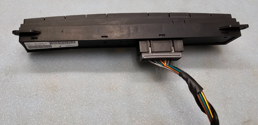 🔥04-07 Grand Cherokee Commander Traction Switch TCS OFF Panel Assembly Black