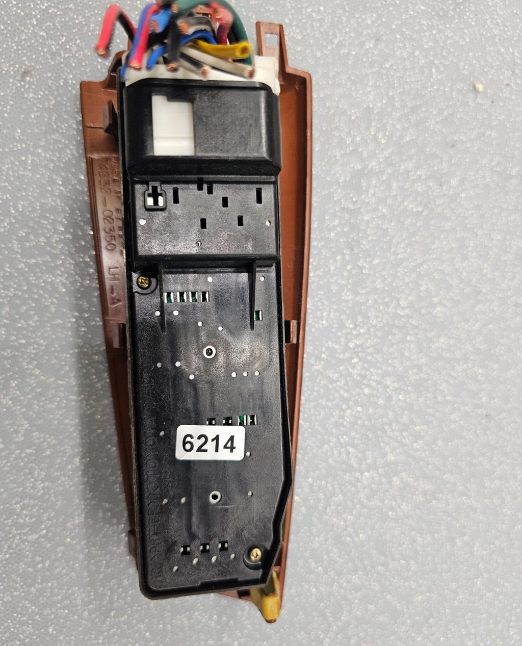 🔥03-08 Corolla Matrix Left Driver Master Power Window Switch Assembly Wood OEM
