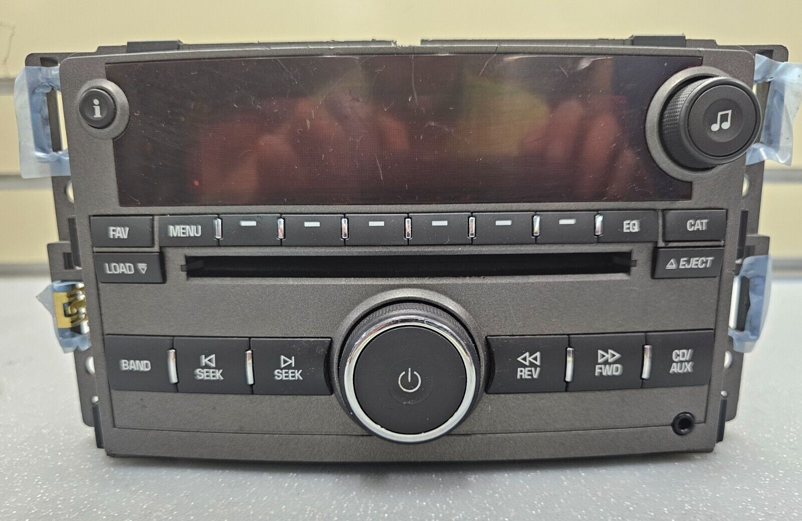 🔥07-08 Saturn Aura Dash Radio AM FM MP3 CD Player Auxiliary Input Receiver OEM