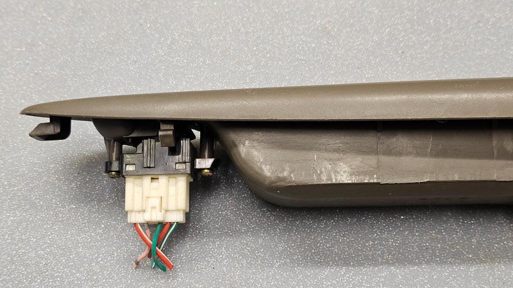 00-06 Mazda MPV Front Right Passenger Door Window Control Switch Bezel Trim Tan