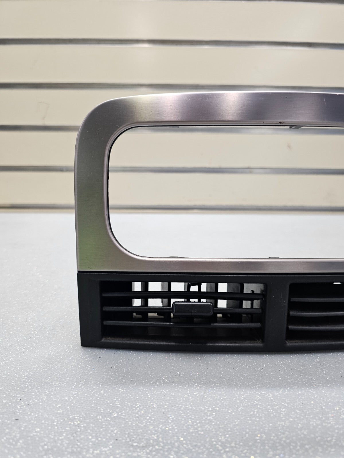🔥99-04 Jeep Grand Cherokee Center Dash RADIO Bezel A/C Air Vent Trim SILVER
