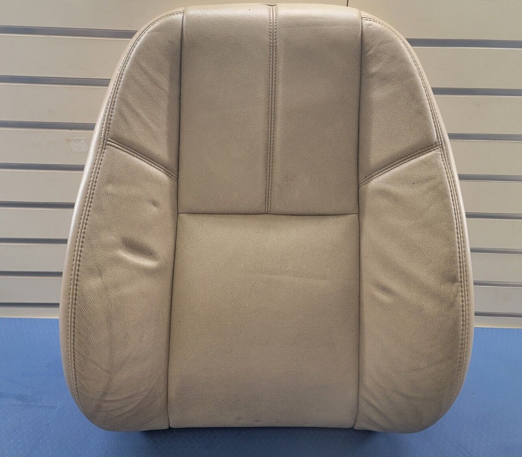 🔥07-13 GMC Sierra 1500 2500 3500 Seat rest cushion leather front right TAN V4