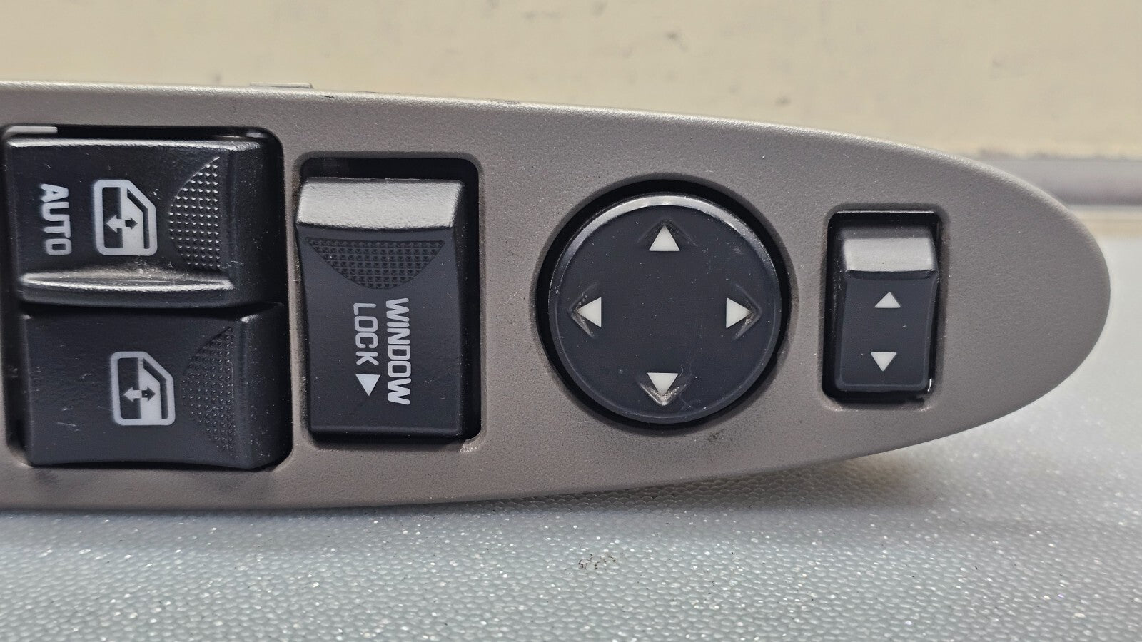 🔥02-07 Rendezvous Impala Left Driver Master Power Window Door Switch Lock Tan