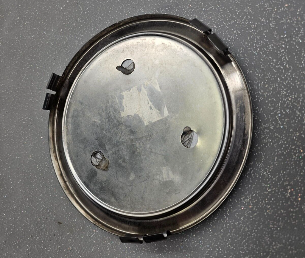 88-91 Cadillac Deville Front Rear LH/RH Wheel Center Cap Hubcap Silver Lower OEM