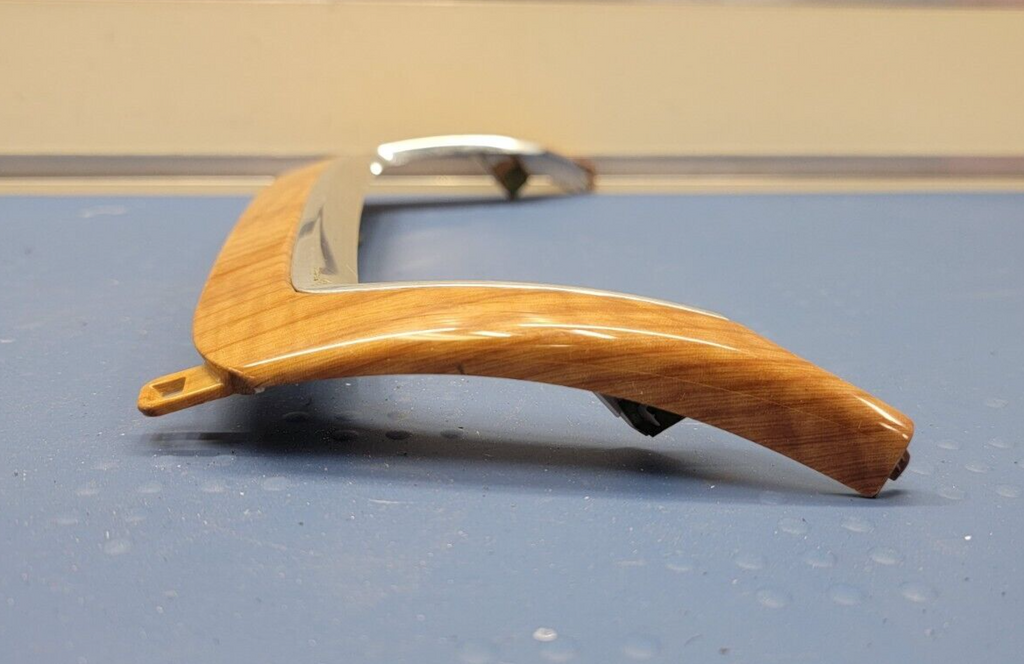 🔥08-12 Chevy MALIBU Center Dash Radio Bezel Panel UPPER Vent Trim WOODGRAIN B8