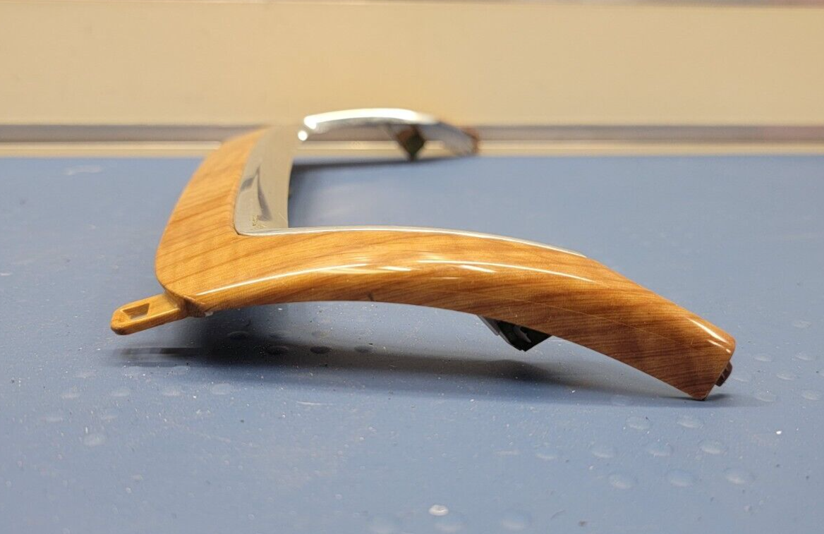 🔥08-12 Chevy MALIBU Center Dash Radio Bezel Panel UPPER Vent Trim WOODGRAIN B8