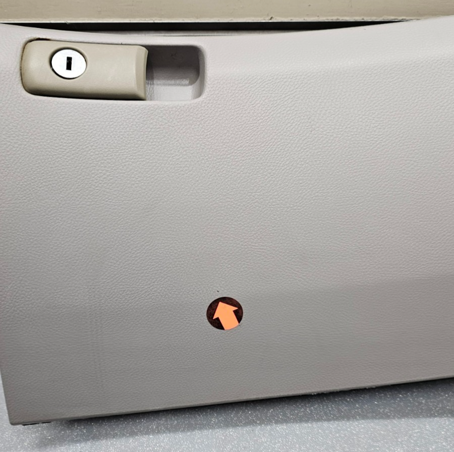 🔥08-12 Accord Dash Glove Box Storage Compartment Instrument Panel Assembly Gray