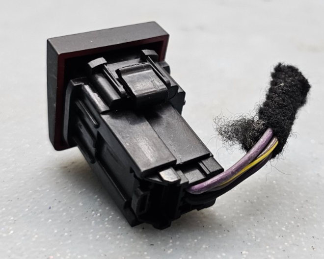 🔥10-12 Ford Fusion Milan Emergency Hazard Warning Light Flasher Switch BLACK