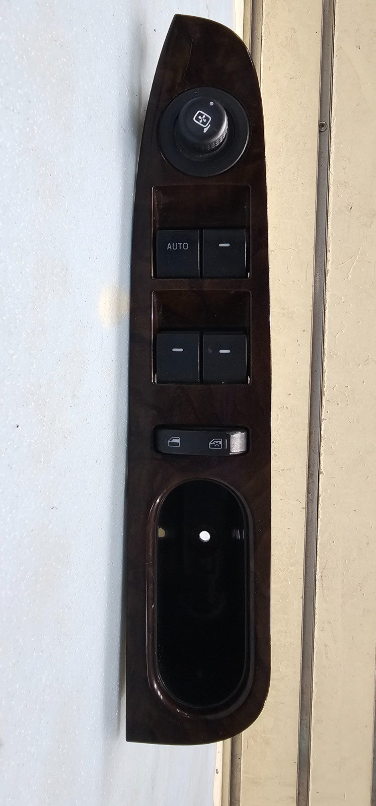 🔥10-12 Fusion Milan MKZ Left Driver Master Power Door Window Switch Lock Wood