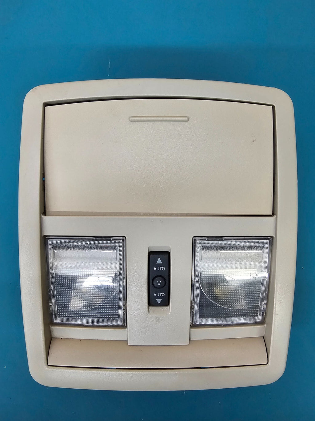 05-07 Dodge Charger 13-18 Challenger Overhead Console Dome Map Light Storage Tan