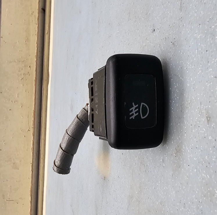 🔥01-06 Acura MDX  fog driving light switch BLACK