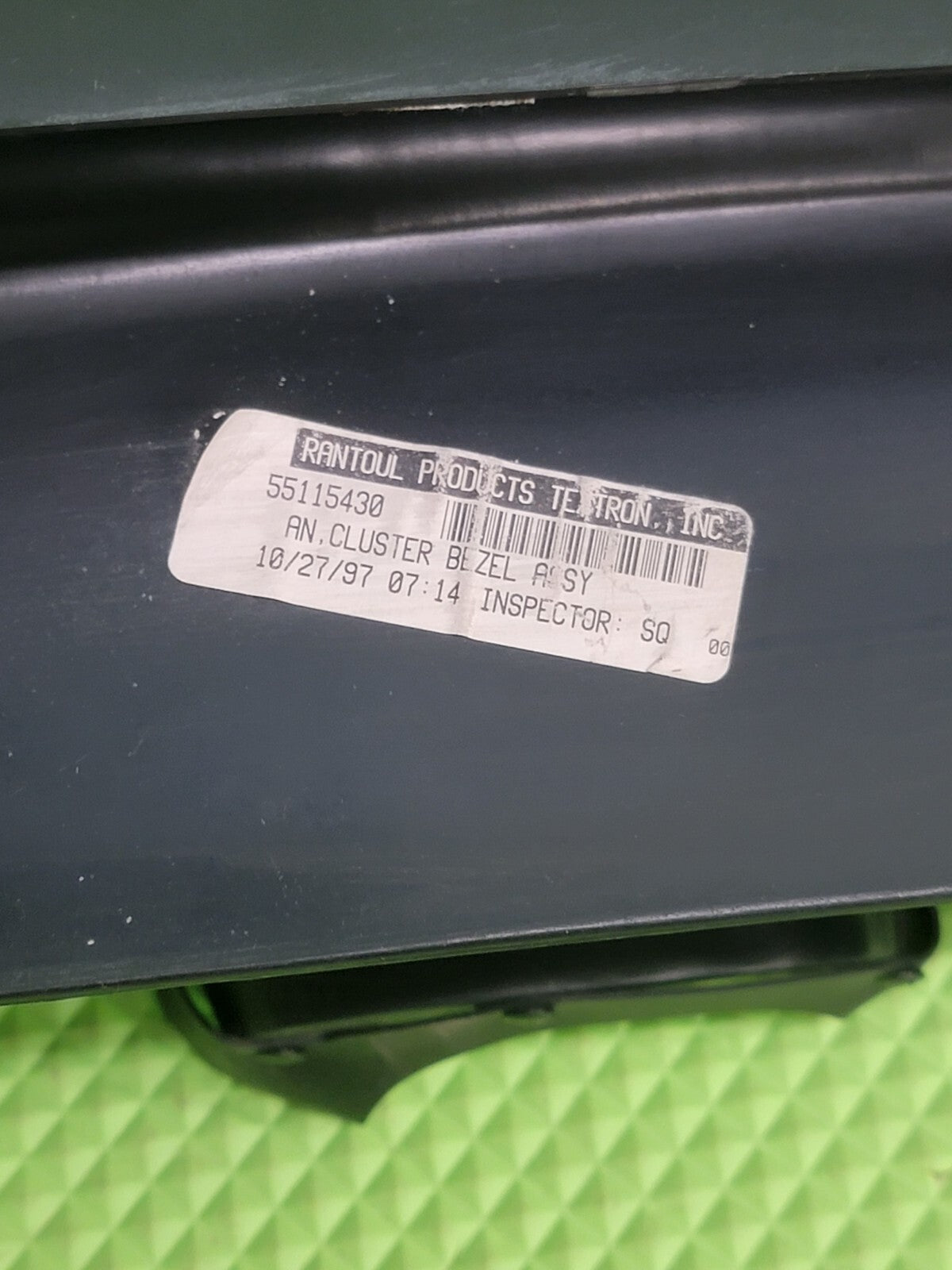 🔥98 - 00 Dodge Dakota & Durango Dash Trim Radio Gauge Cluster Bezel black C30