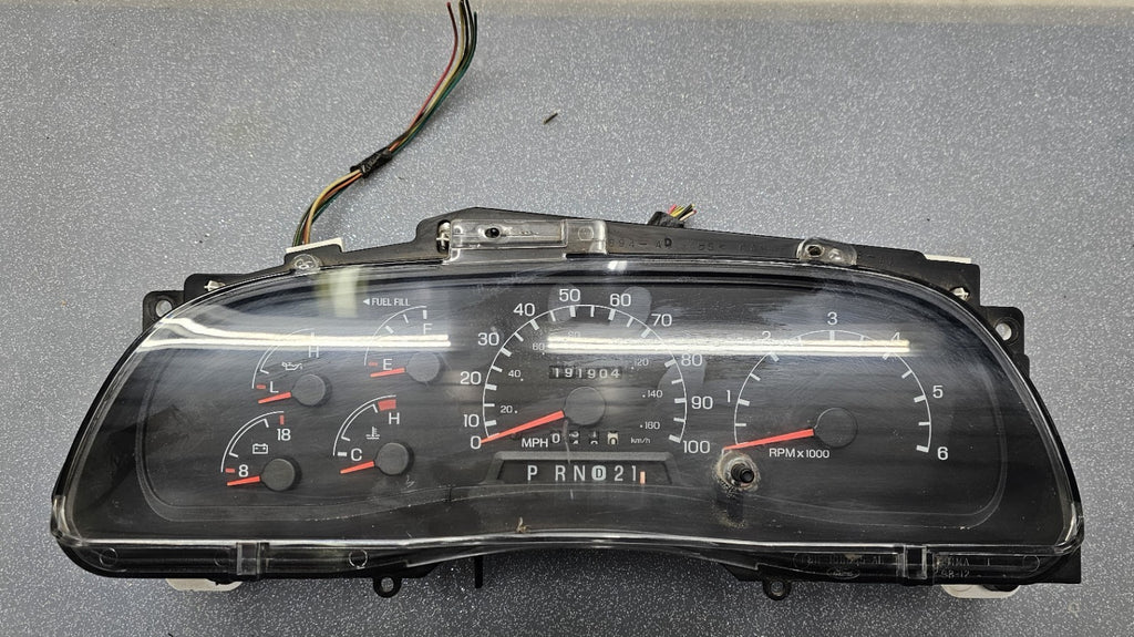 🔥99-01 Ford F250 F350 Super Duty Excursion Dash Instrument Cluster Speedometer